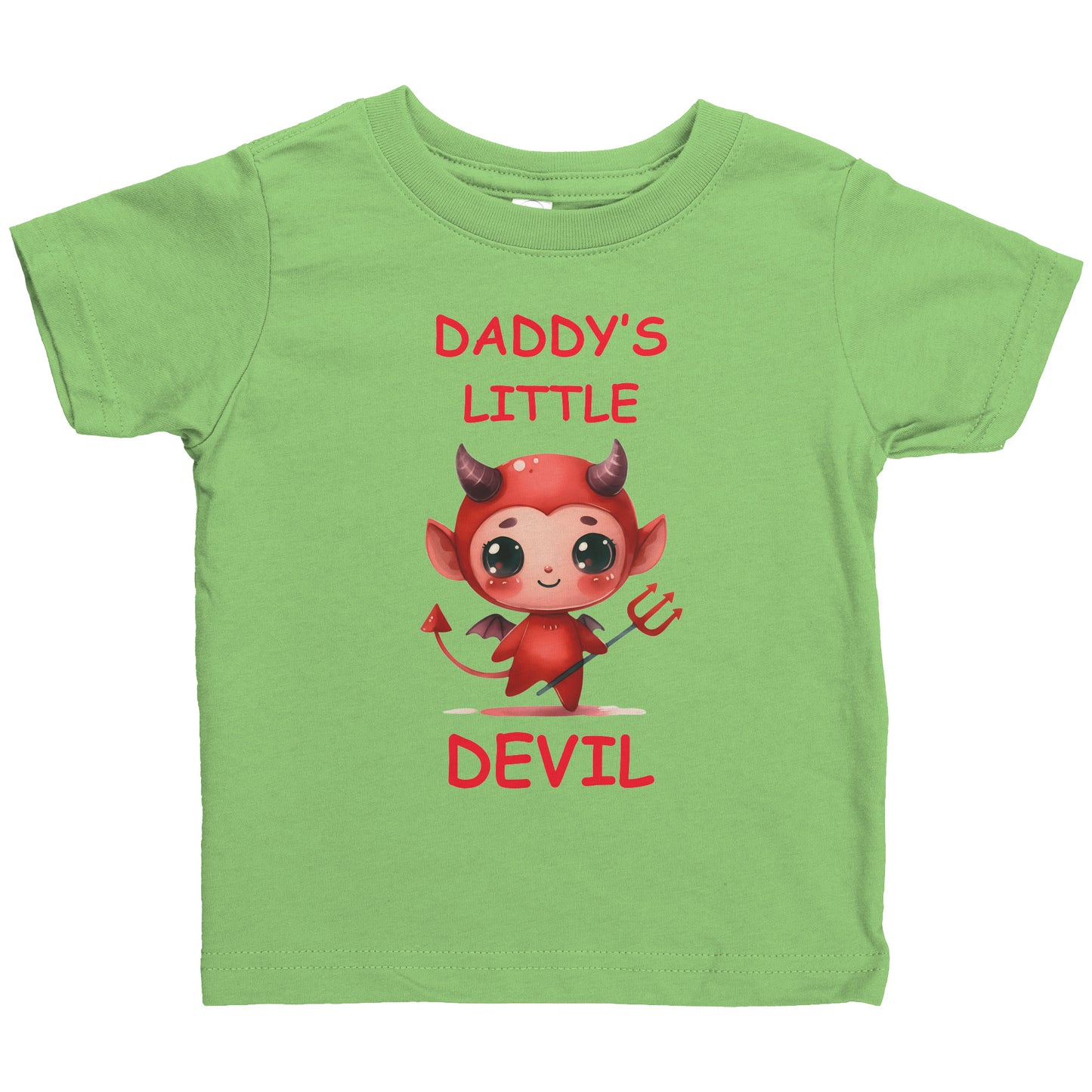 Daddy's Little Devil Boy Infant Shirt