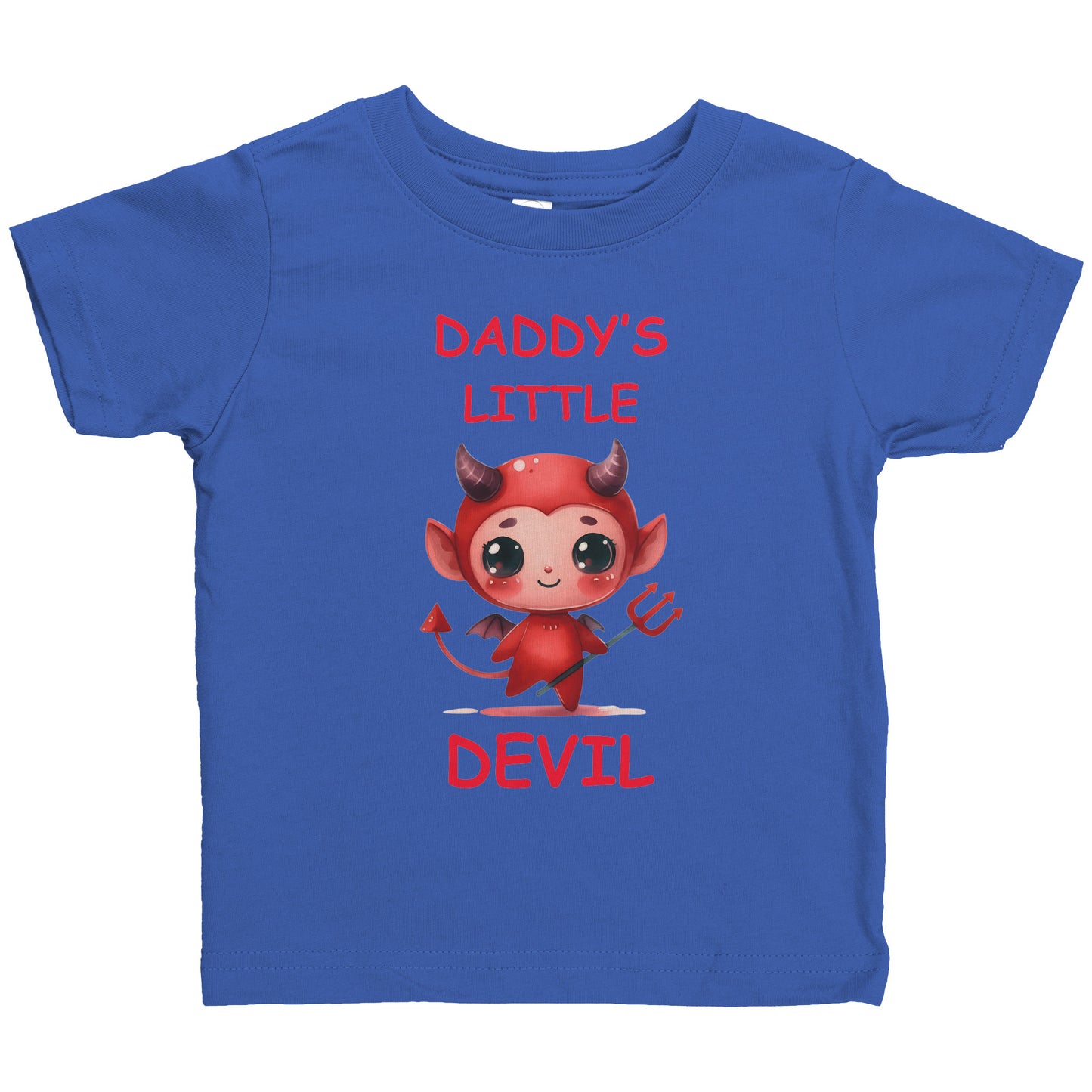 Daddy's Little Devil Boy Infant Shirt