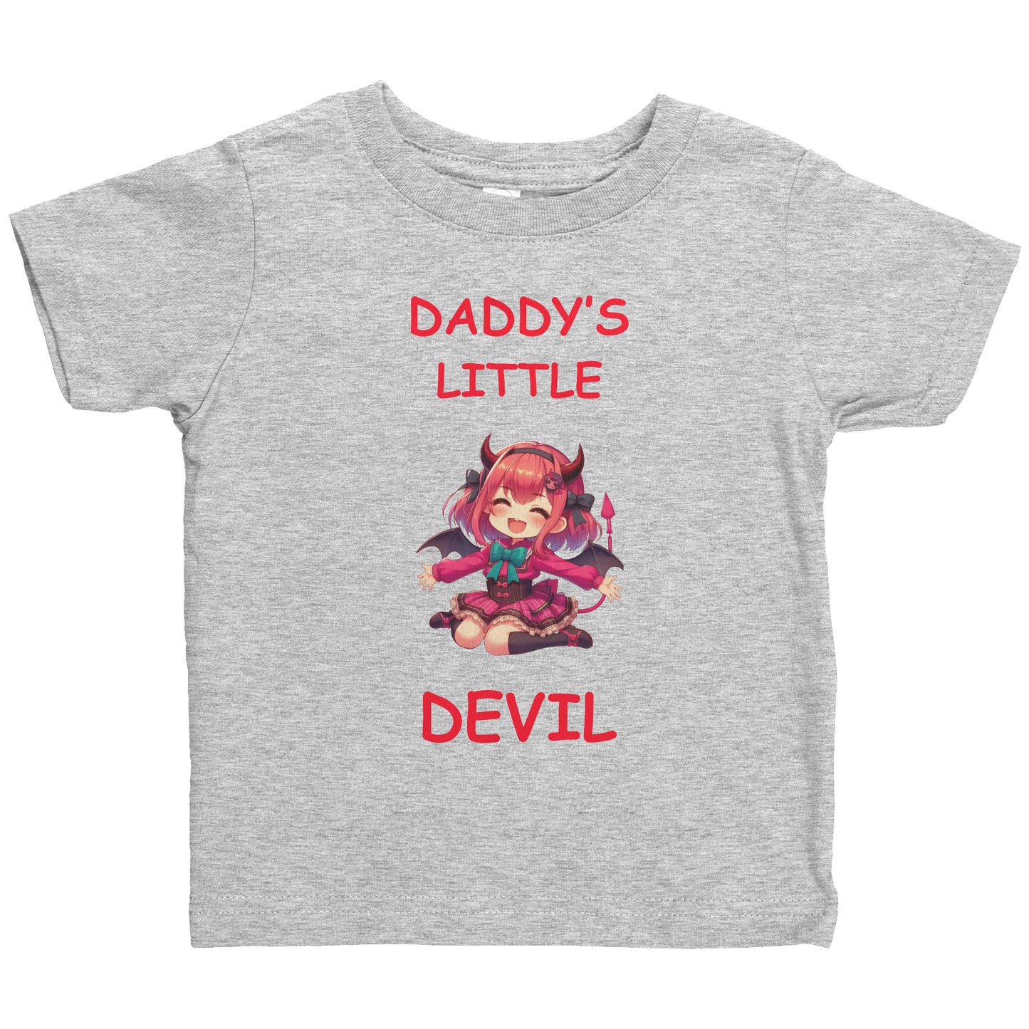 Daddy's Little Devil Girl Infant Shirt