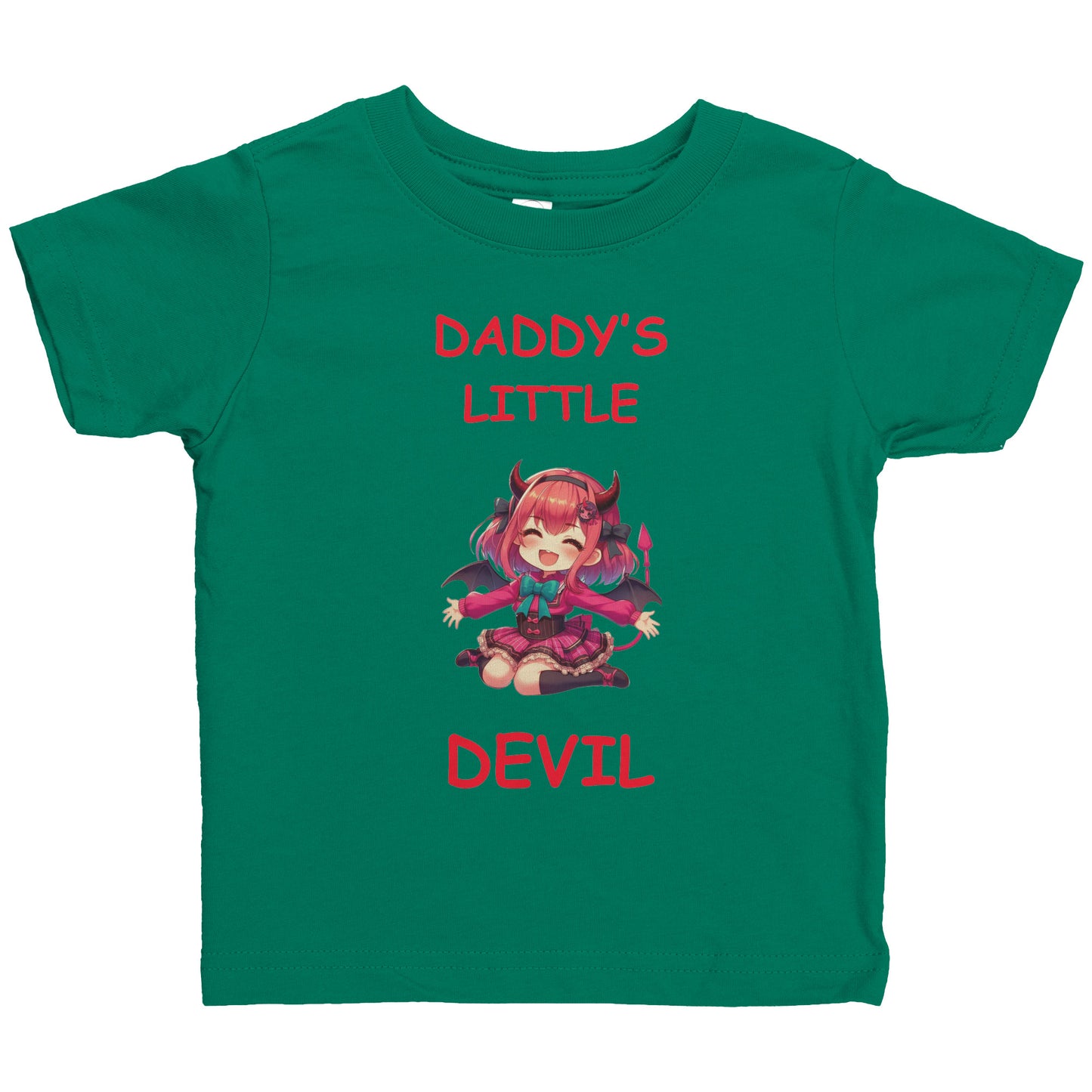 Daddy's Little Devil Girl Infant Shirt