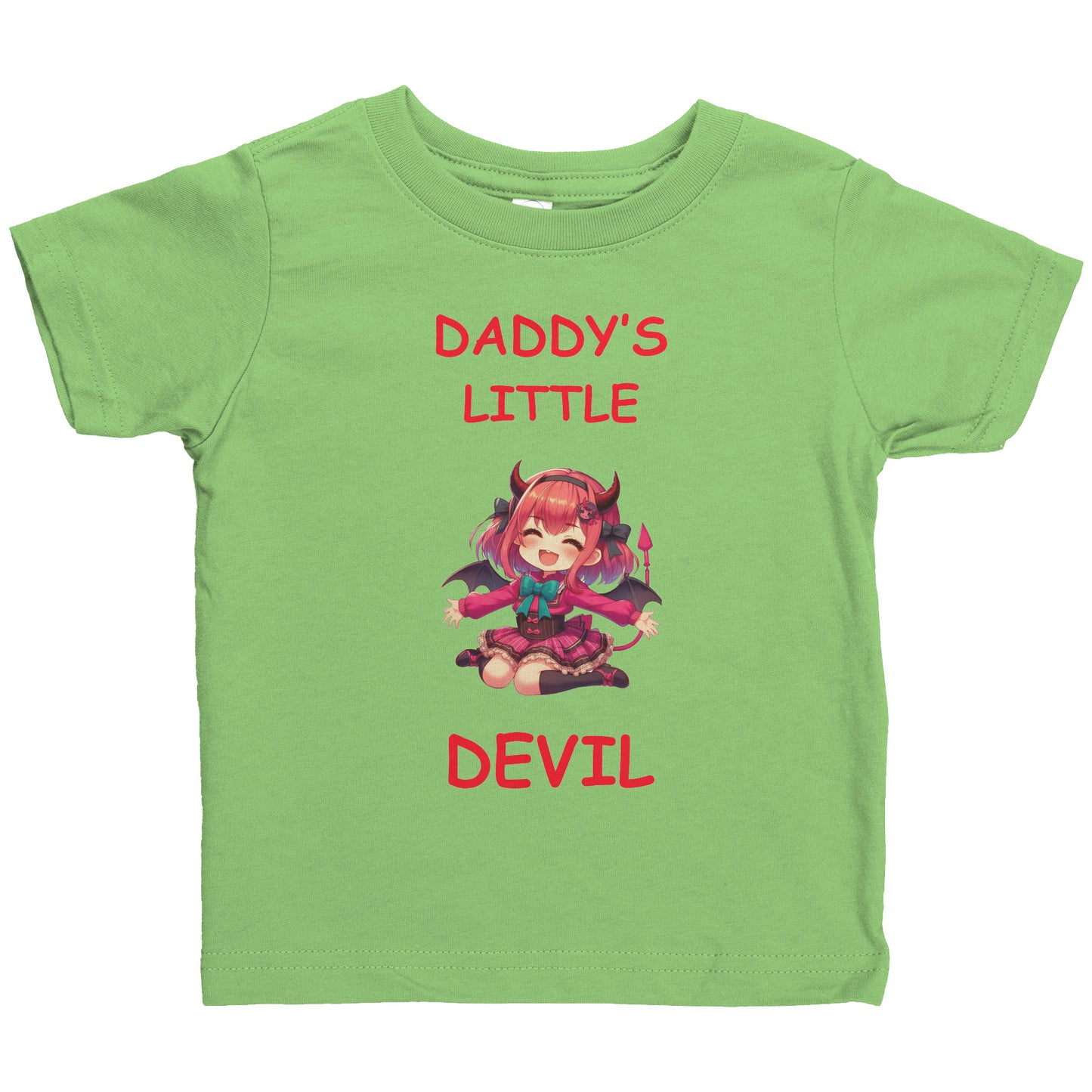 Daddy's Little Devil Girl Infant Shirt