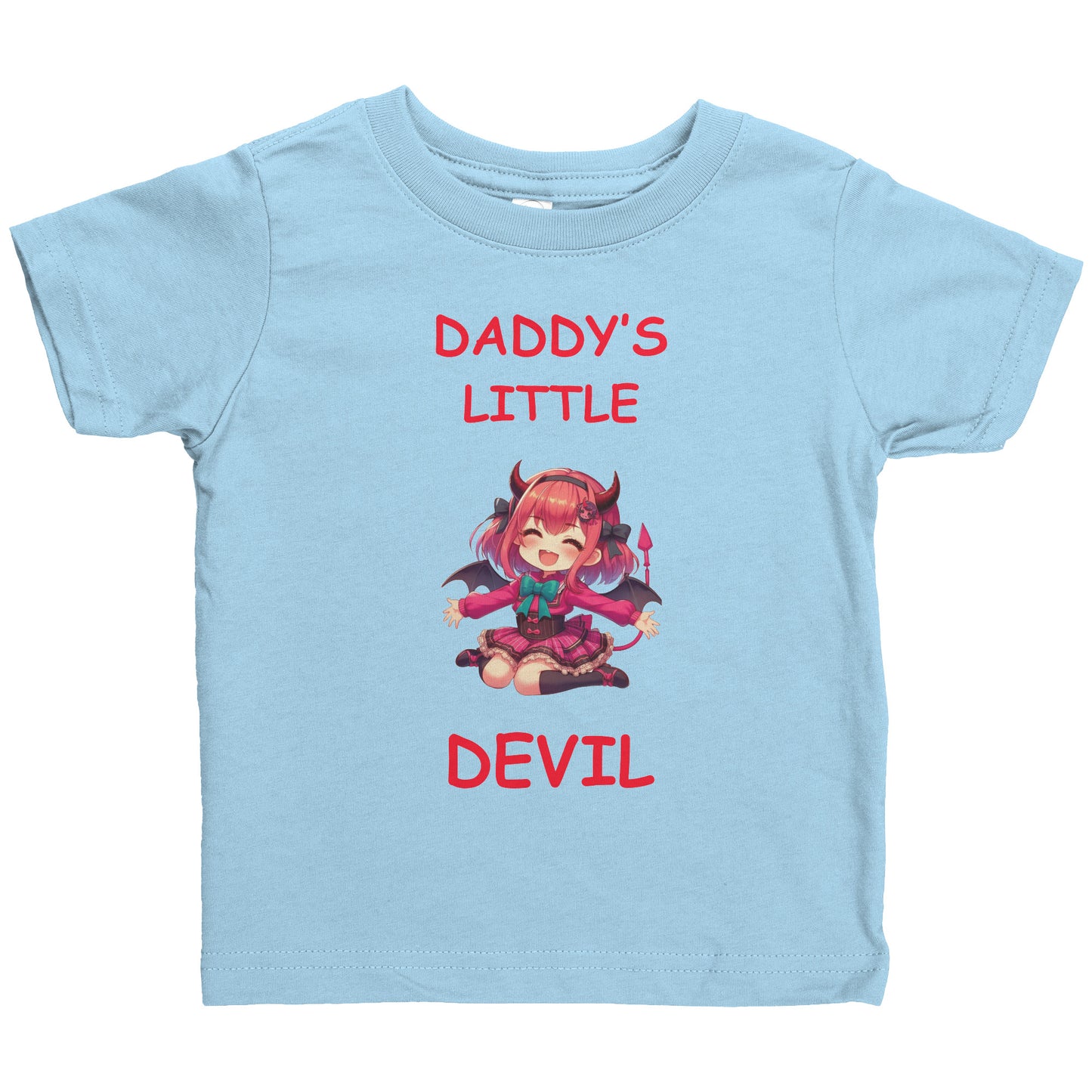 Daddy's Little Devil Girl Infant Shirt