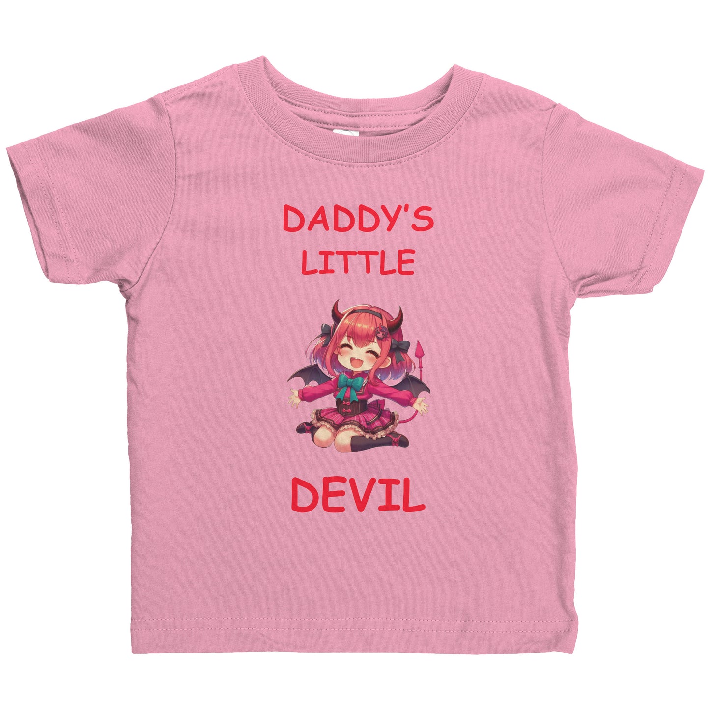 Daddy's Little Devil Girl Infant Shirt