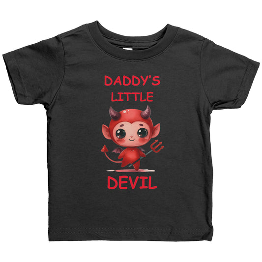 Daddy's Little Devil Boy Infant Shirt