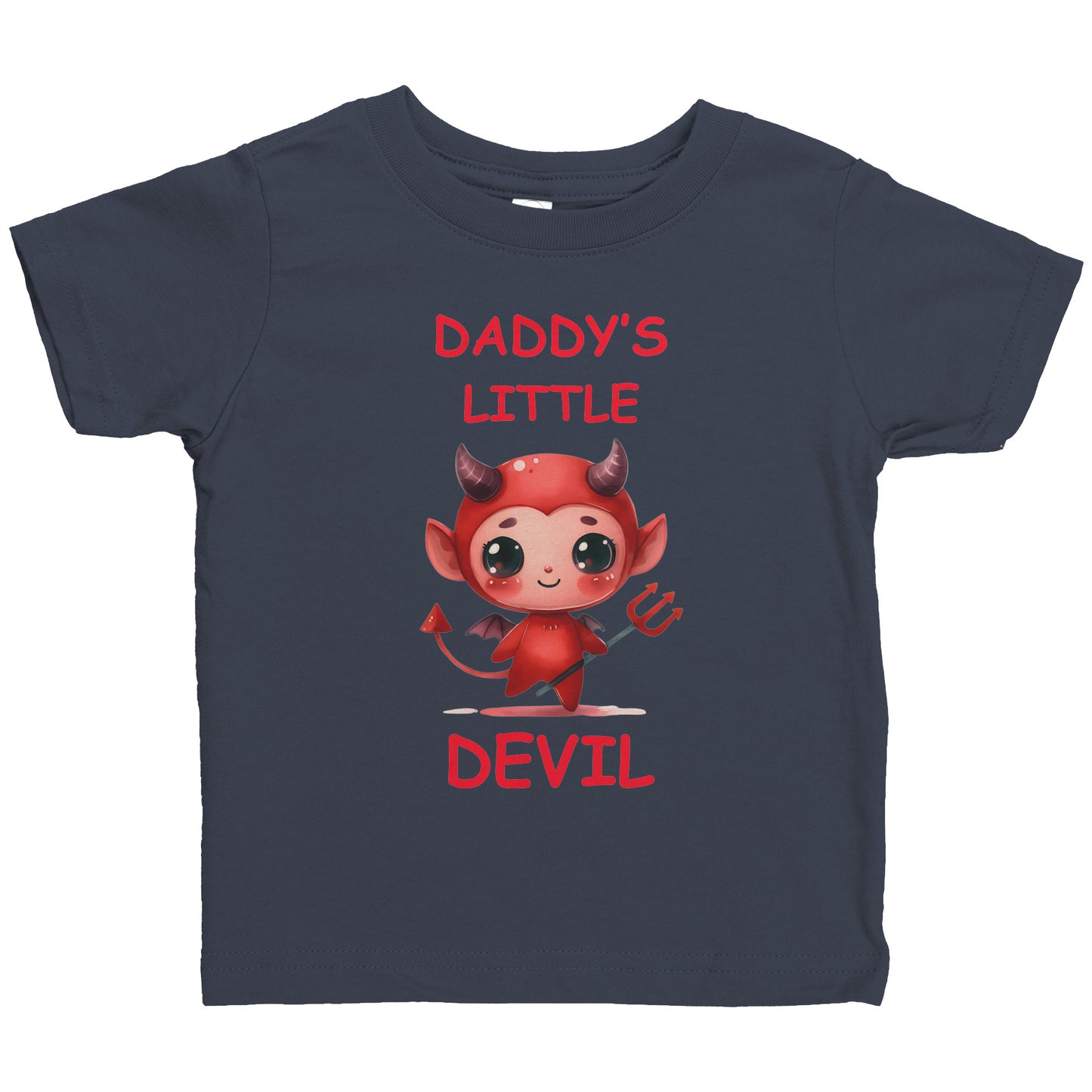 Daddy's Little Devil Boy Infant Shirt