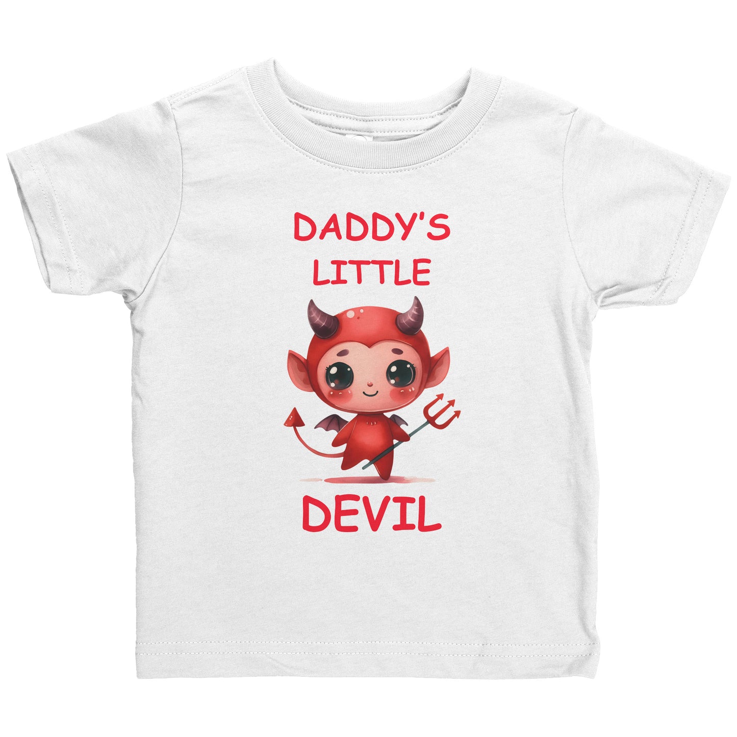 Daddy's Little Devil Boy Infant Shirt