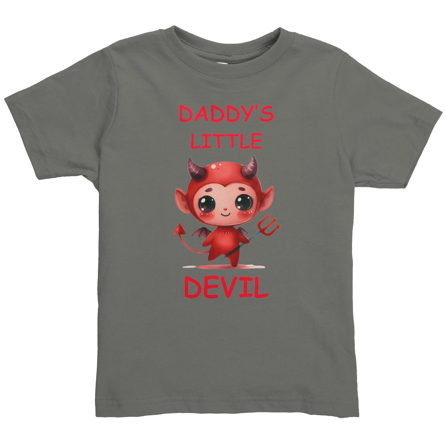 Daddy's Little Devil Boy Toddler Shirt
