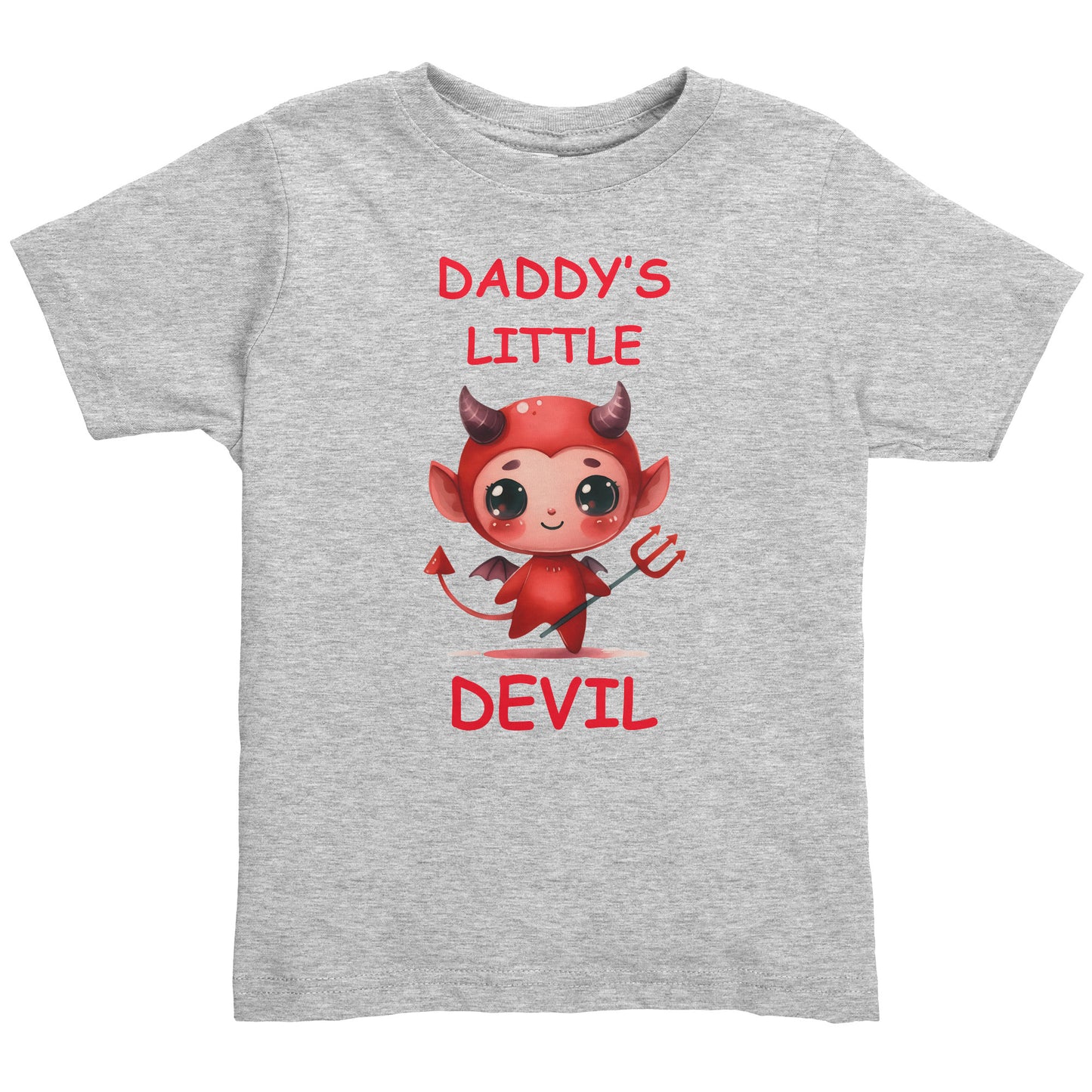 Daddy's Little Devil Boy Toddler Shirt