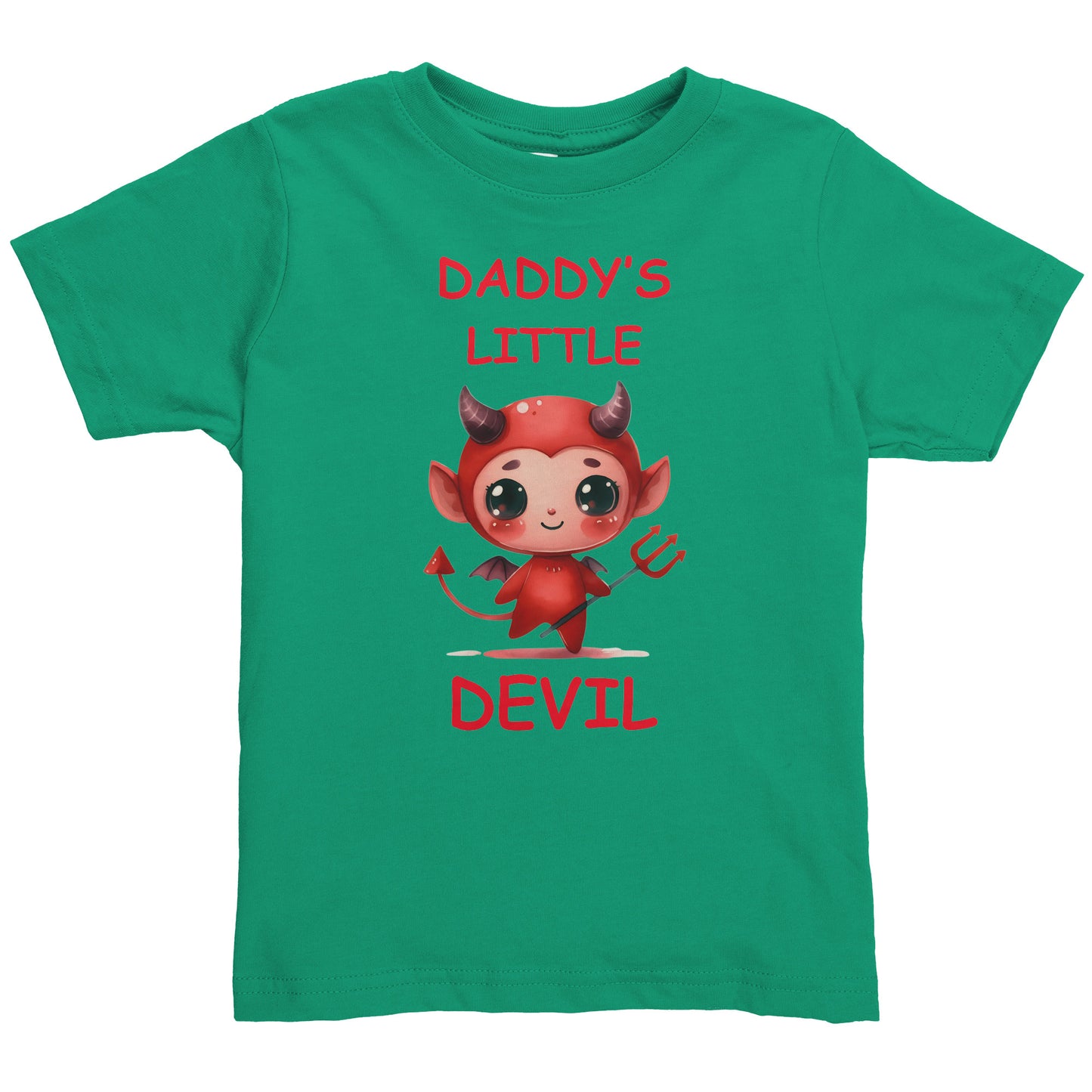 Daddy's Little Devil Boy Toddler Shirt