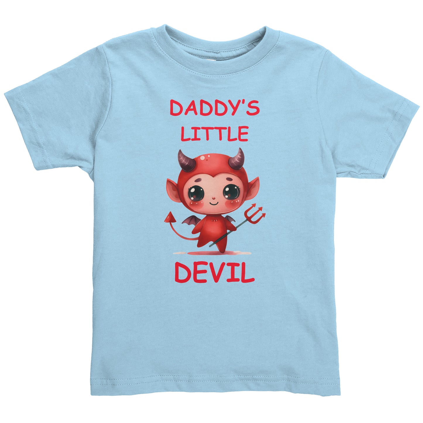 Daddy's Little Devil Boy Toddler Shirt