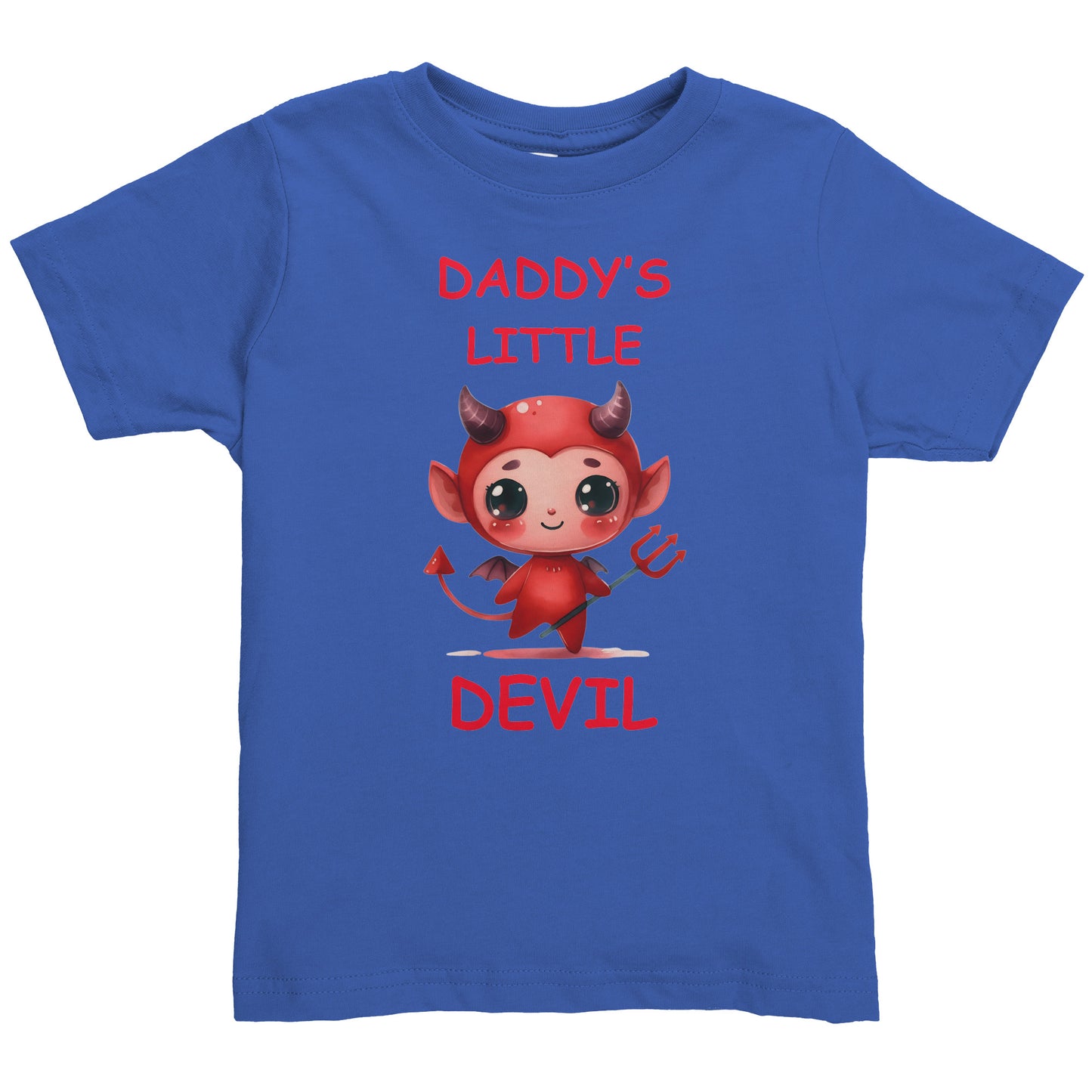 Daddy's Little Devil Boy Toddler Shirt