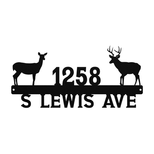 Deer_Address_Sign_-_Customizable_Black_Transparent_Mockup.png